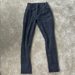 Aerie Black Leggings with Elastic Waistband